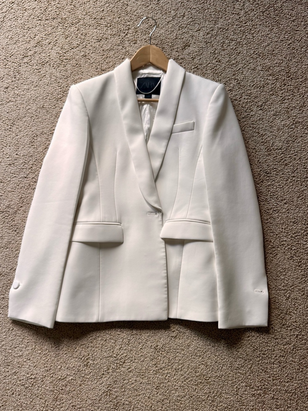 Zara Blazer in white